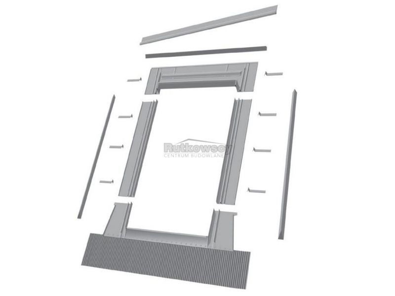 Kołnierz EKW 1001+1003 VELUX 78x140 cm