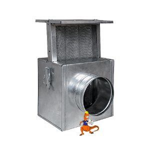 FILTR O ŚREDNICY FI150 DYSTRYBUCJA GORĄCEGO POWIETRZA