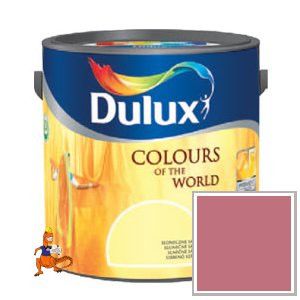 FARBA KOLORY ŚWIATA LATEKSOWA DO ŚCIAN I SUFITÓW KOLOR MALINOWA GRANADA 2,5L FIRMY DULUX 