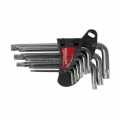 Komplet kluczy torx PROLINE (9 elementów)