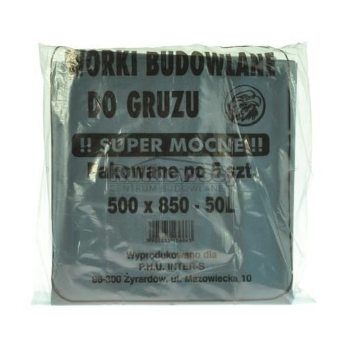 Worki na gruz INTER-S 500x830 mm 50l