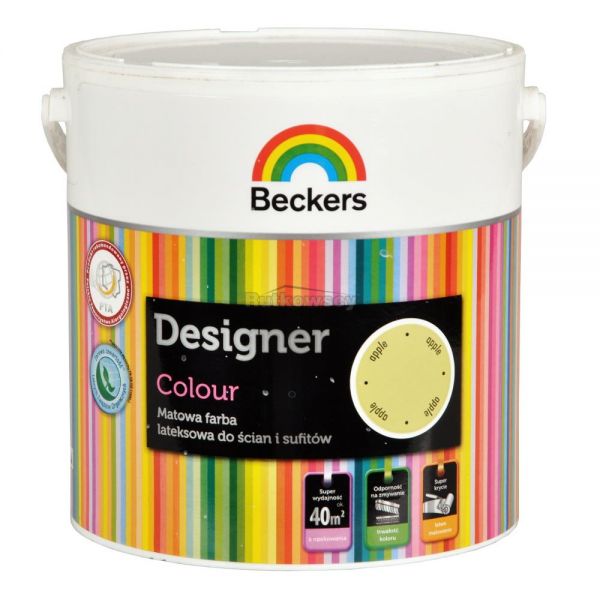 Farba lateksowa DESIGNER Colour 5 Beckers 2,5l