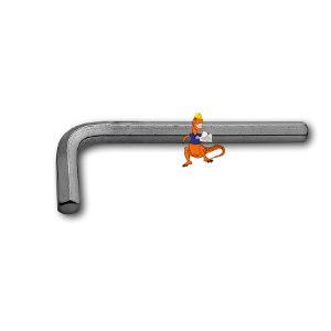 KLUCZ SZEŚCIOKĄTNY KRÓTKI 8,0MM  FIRMA STALCO (S-48347)