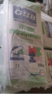 Wapno hydratyzowane Bielik 25 kg / EN 459-1 CL 90-S