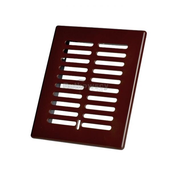 Kratka wentylacyjna AWENTA T-01 11x14 cm brązowa