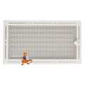 KRATKA KOMINKOWA TREND Z ŻALUZJĄ 160x320MM KREM BROKATOWY PARKANEX