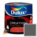 DULUX CREATIONS DEEP TONES LATEKSOWA MATOWA EMULSJA DO ŚCIAN I SUFITÓW KOLOR GRAFITOWA NOC 2,5L