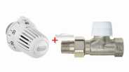 Zestaw do ogrzewania podłogowego HONEYWELL głowica RTL zawór prosty 12 z wkładką UBG