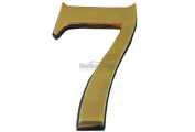 Cyfra mosiężna 200 mm "7"