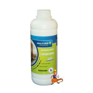 LAKIER AKRYLOWY LAMPERYJNY SATYNOWY POŁYSK 1L FIRMY MALFARB