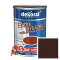 EMAKOL STRONG DO DREWNA I METALU KOLOR BRĄZOWY CIEMNY MATOWY EMALIA FTALOWA MODYFIKOWANA DO OGÓLNEGO STOSOWANIA 0,9L FIRMY DEKORAL